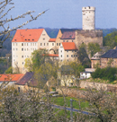 Blick auf Burg Gnandstein